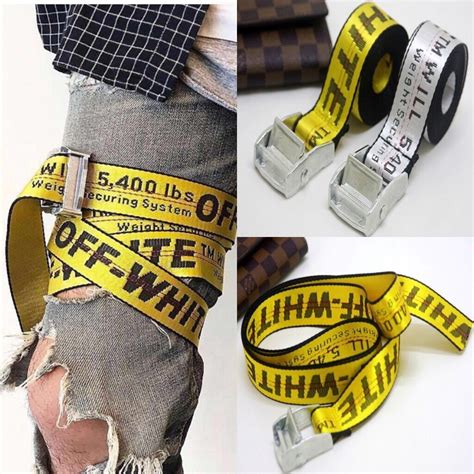 ceinture off white dupe
